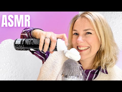 ASMR FR 🫧 Mousse onctueuse, une expérience ultra relaxante (et chuchotement)