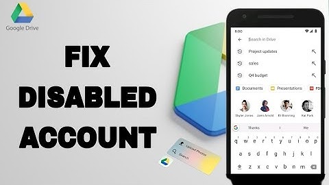 How To Fix And Solve Google Drive Disabled Account | Final Solution