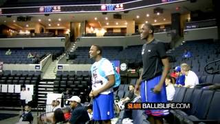 Allen Iverson's Cousin Kuran Iverson Showcases His Superior Athleticism at 2012 NBPA Top 100 Camp