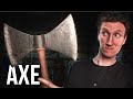 FORGING A DOUBLE BLADE AXE