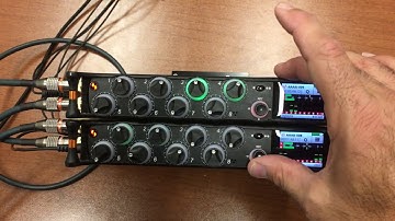 Dual MixPre-10 24-track battery-powered, portable audio and music recording