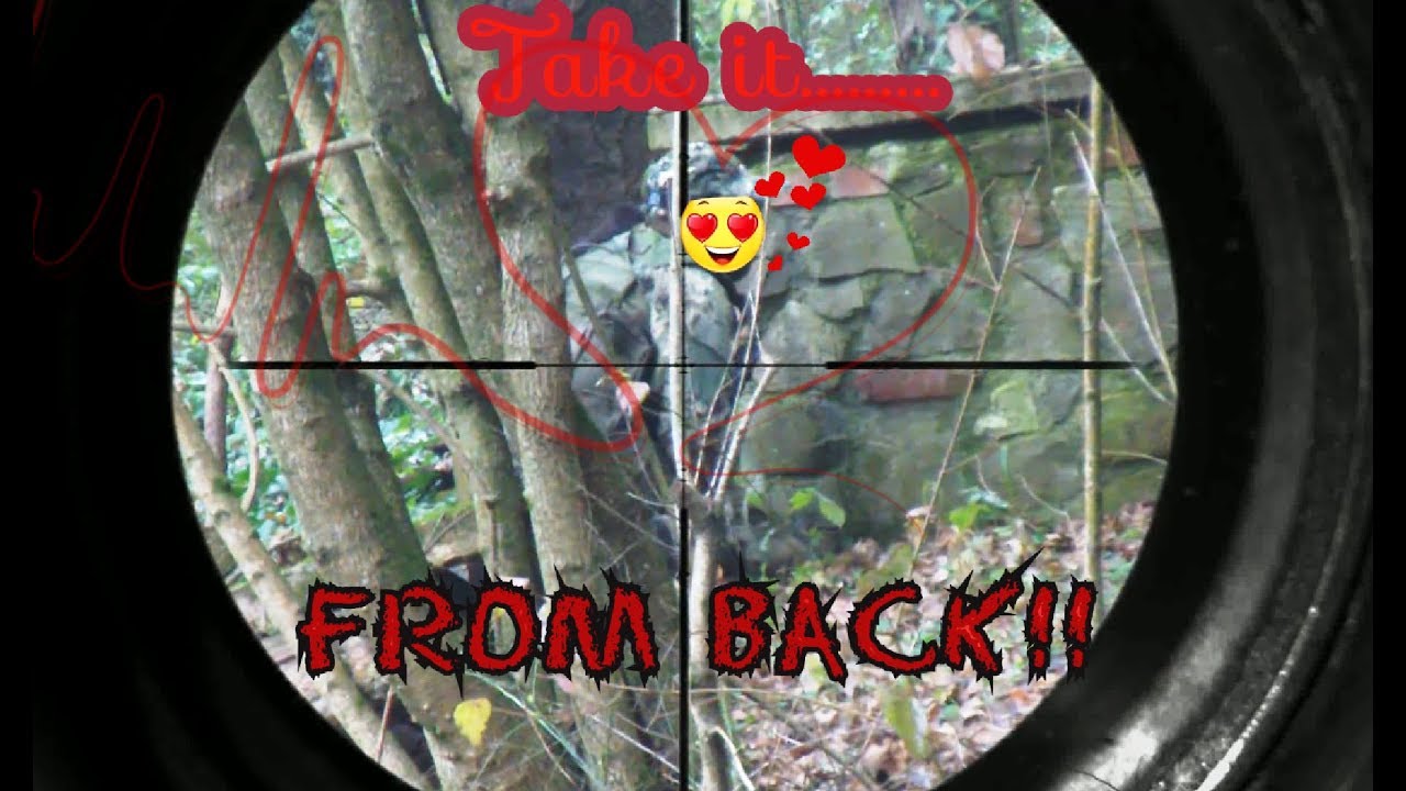 Airsoft Sniper - FLANKING ENEMY BASE ! - Cecchino Softair ITALIA
