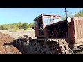 DT 75 Tractor working