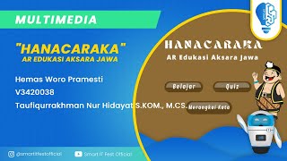 PEMBUATAN MEDIA PEMBELAJARAN AKSARA JAWA DENGAN TEKNOLOGI AUGMENTED REALITY (AR) screenshot 4