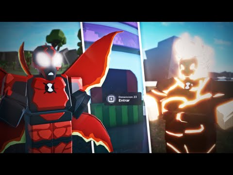 LANÇOU NOVA ATUALIZAÇÃO COM NOVO SUPREMO, REWORK DO CHAMA & BEN 23 NO JOGO DE BEN10 DO ROBLOX!