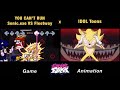 YOU CAN’T RUN Sonic.exe VS Fleetway Sonic | GAME x FNF Animation