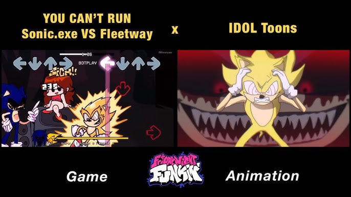 PHANTASM Sonic.EXE vs Evil / Super BF vs Fleetway Super Sonic