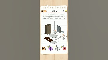 Brain Test 2 : Tricky Stories, Prison Escape Level 19 Answer #shorts