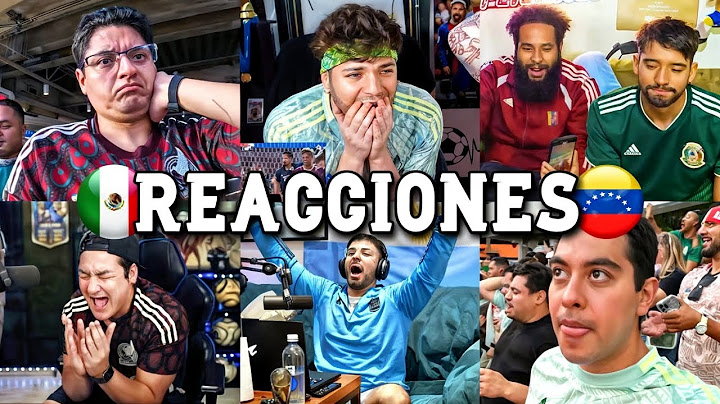 Las Mejores Reacciones de Youtubers al México 0-1 Venezuela