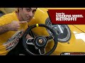 Porsche 997  Retrofit Steering Wheel Installation