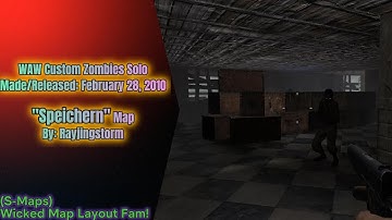 WAW Custom Zombies Solo▐ "Speichern" Map Completed