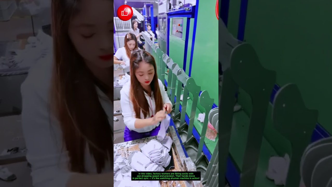 Sock Factory Speed That’ll Leave You Stunned! 🧦⚡