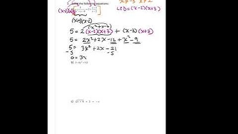 College Algebra - Review for Test 1 Summer 2020