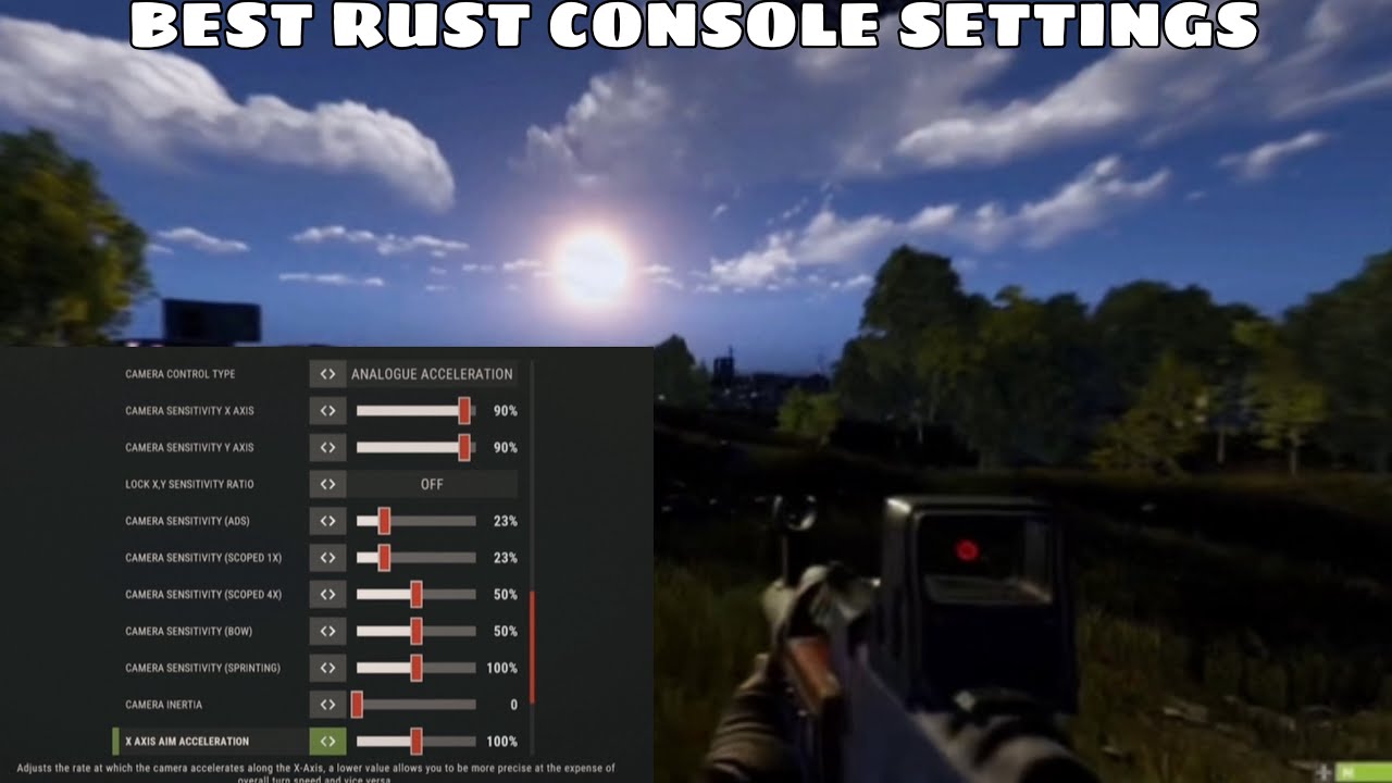 Rust Console edition) Best settings for comp players! + mini montage ...