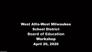 Board Workshop 4-20-26