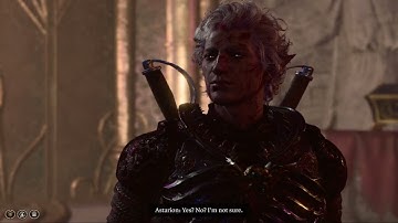 bg3-If Astarion never asks Raphael about his scars, & then reads the necromancy book