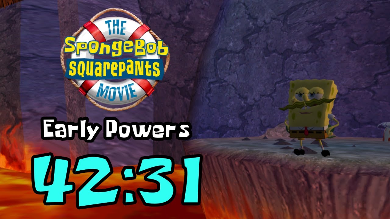 The SpongeBob SquarePants Movie - Early Powers Speedrun in 42:31 - YouTube