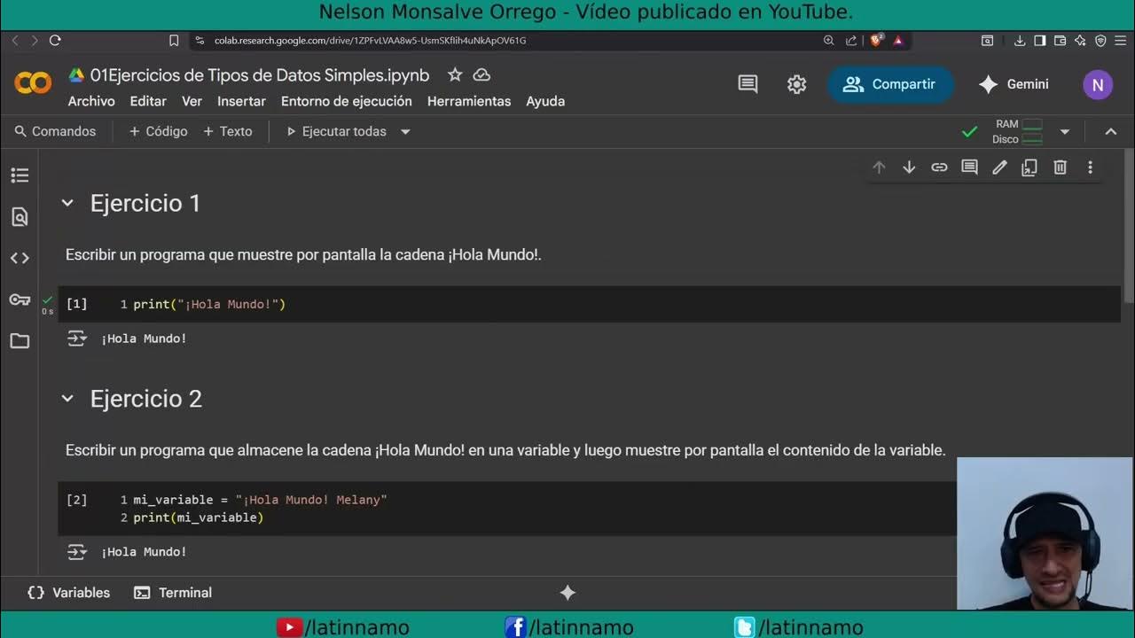Python con Jupyter Notebook - YouTube