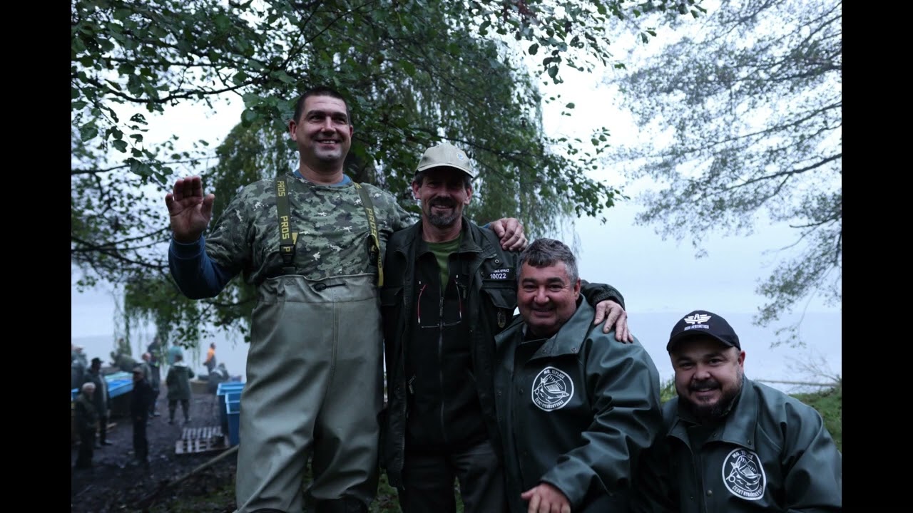 Výlov Horního Zámeckého rybníku v Teplicích