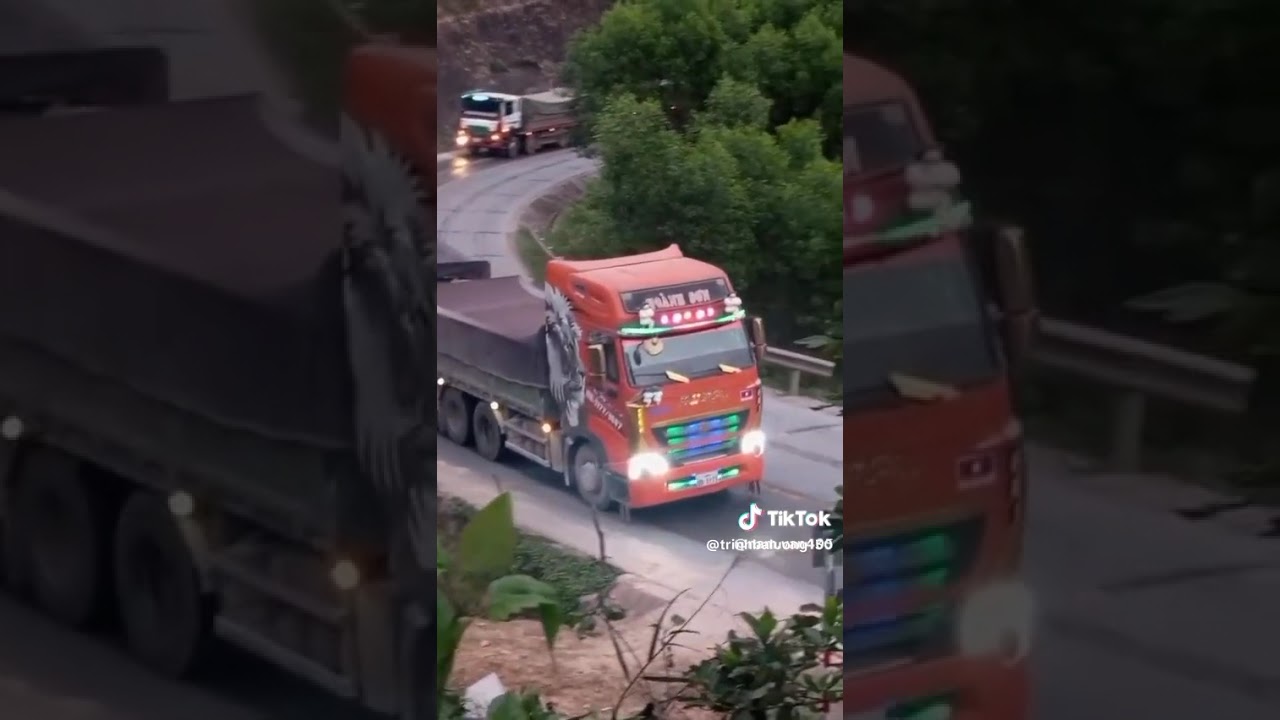 Tik tok xe tải bóp kèn ở Lào và Việt phần 4 tập 9
