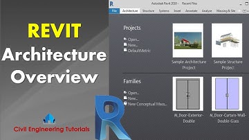 1.REVIT Architecture Introduction || Overview || Beginners Tutorials || Autodesk Revit