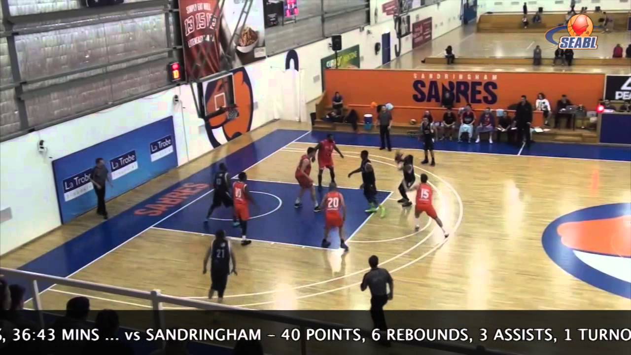 Round 6 AND1 Player of the Week Deba (Hobart Chargers) YouTube