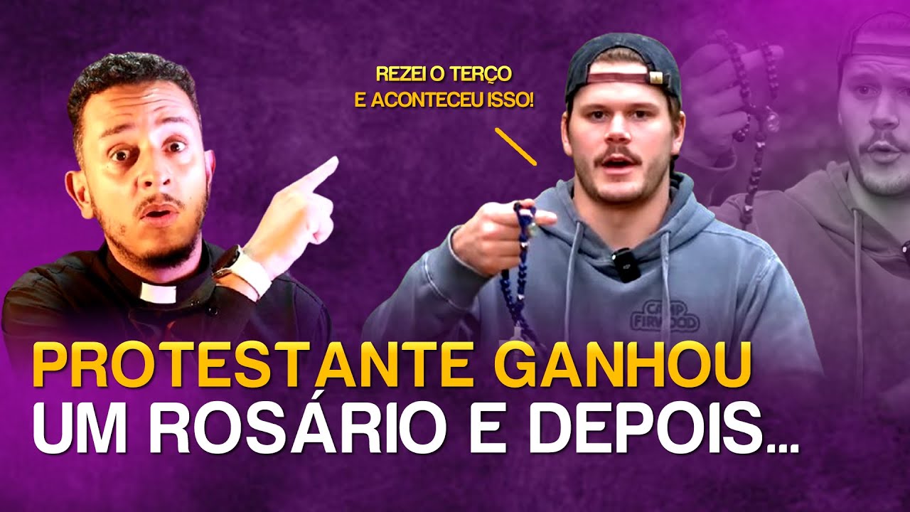 PROTESTANTE GANHA UM ROSÁRIO E FAZ DESCOBERTA SURPREENDENTE