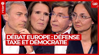 Débat Europe : défense, taxes et démocratie - 8 jeunes débattent avec les politiques - QR Le Débat