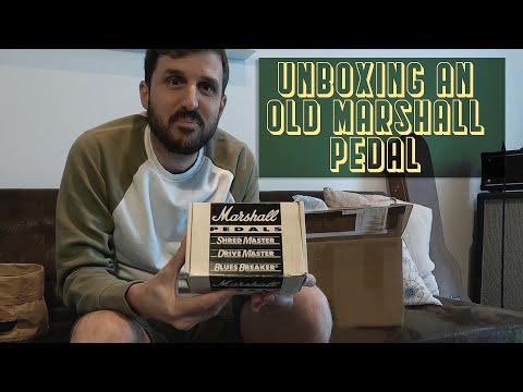UNBOXING | Marshall Drive Master | MK1 | Made in England - YouTube