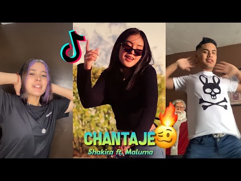 CHANTAJE; SHAKIRA FT. MALUMA 🔥 TIKTOK NUEVO TREND