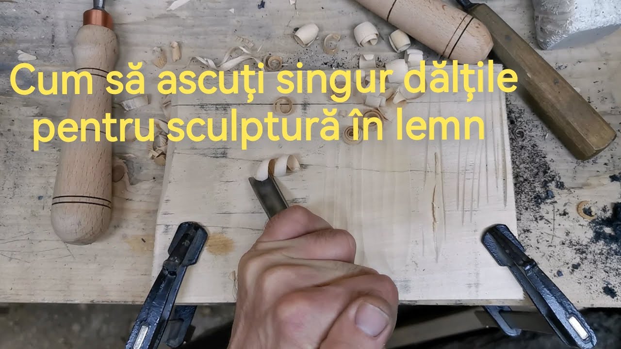 Станьте мастером по заточке стамесок для резьбы по дереву!