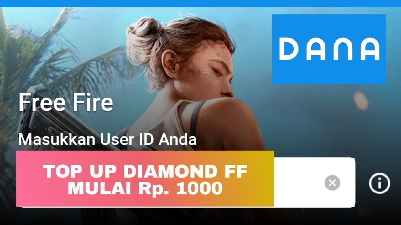Top up games ff dana Kode Promo