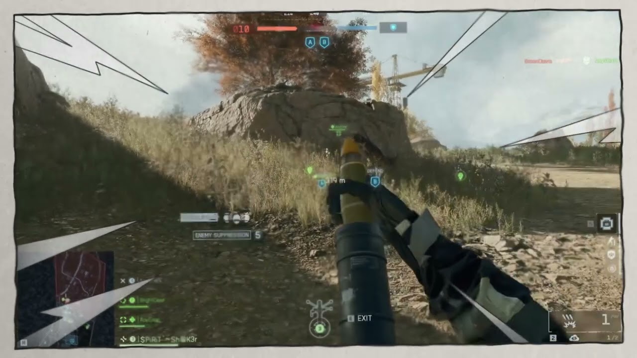 Reached top 3 in my team by just playing Mortar support in Mirak valley