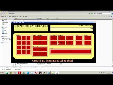 Visual Basic 6.0 Scientific Calculator