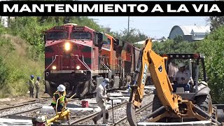 Los De Vía Afinando Detalles Para Que El Tren Pase Seguro