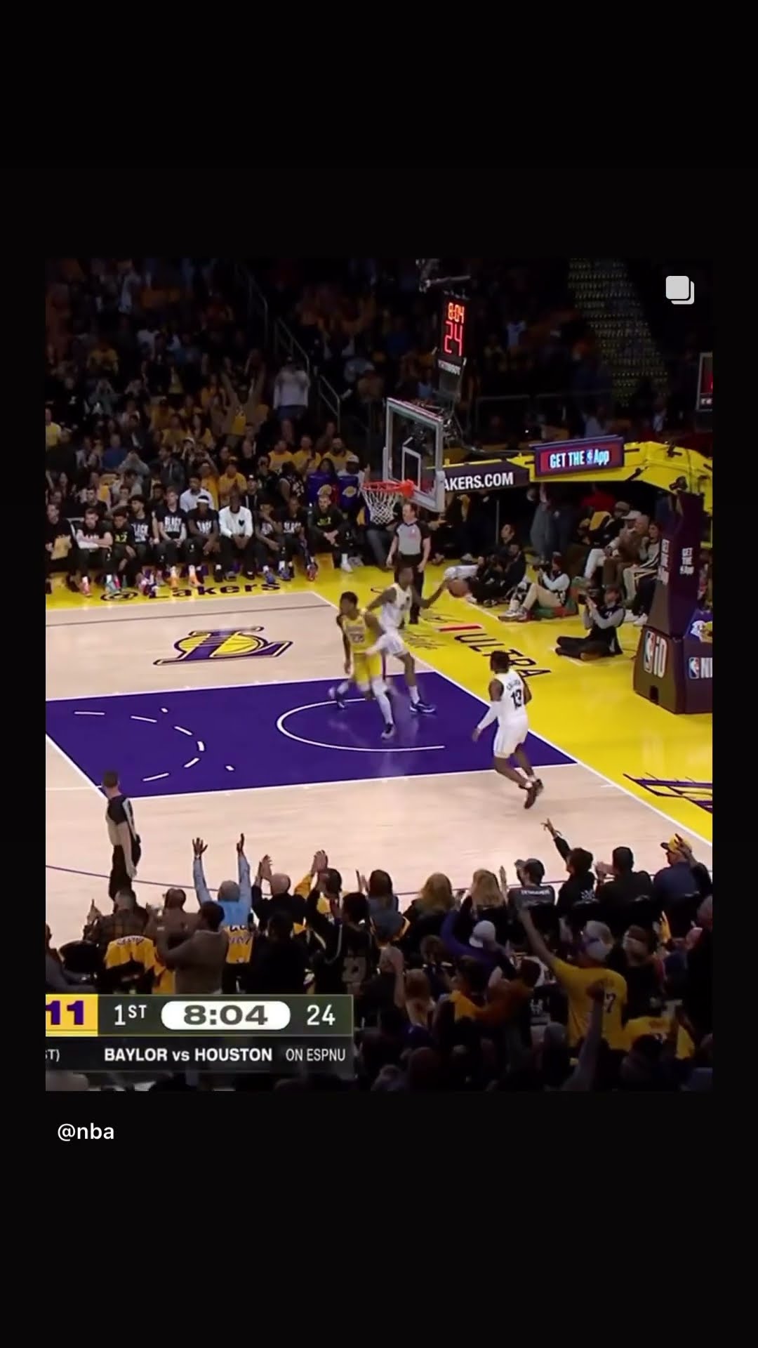 His first shot as a Laker #hoodnews #lukadoncic #lakers #nba #trending #viralvideo #basketball #how