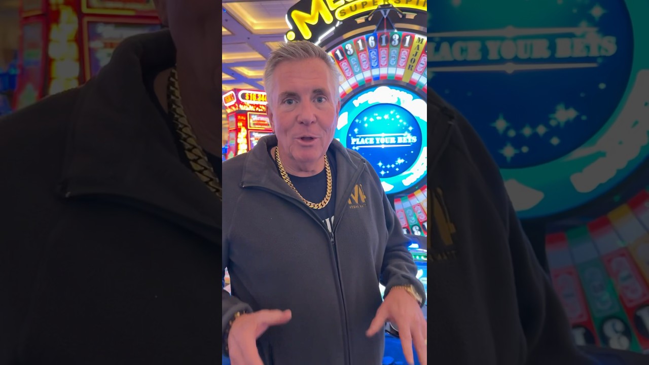 Huge Win On Casino Wheel! #casino #gambling #slots