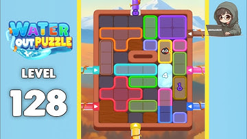Water Out Puzzle level 128 solution