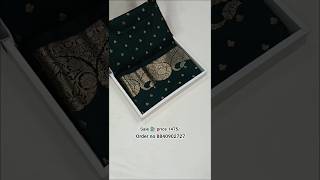 new lonch Banarasi saree ✨ special trending saree ||  #available