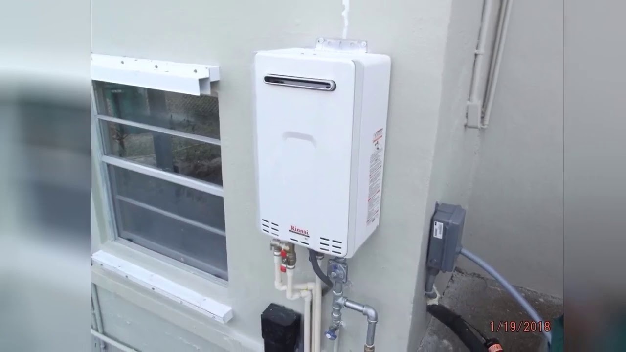 Rinnai Propane Outdoor Tankess Water Heater V53eN 5.3 GPM 