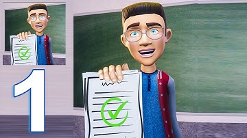 School Teacher Job Simulator Gameplay Walkthrough Part 1 (IOS/Android)