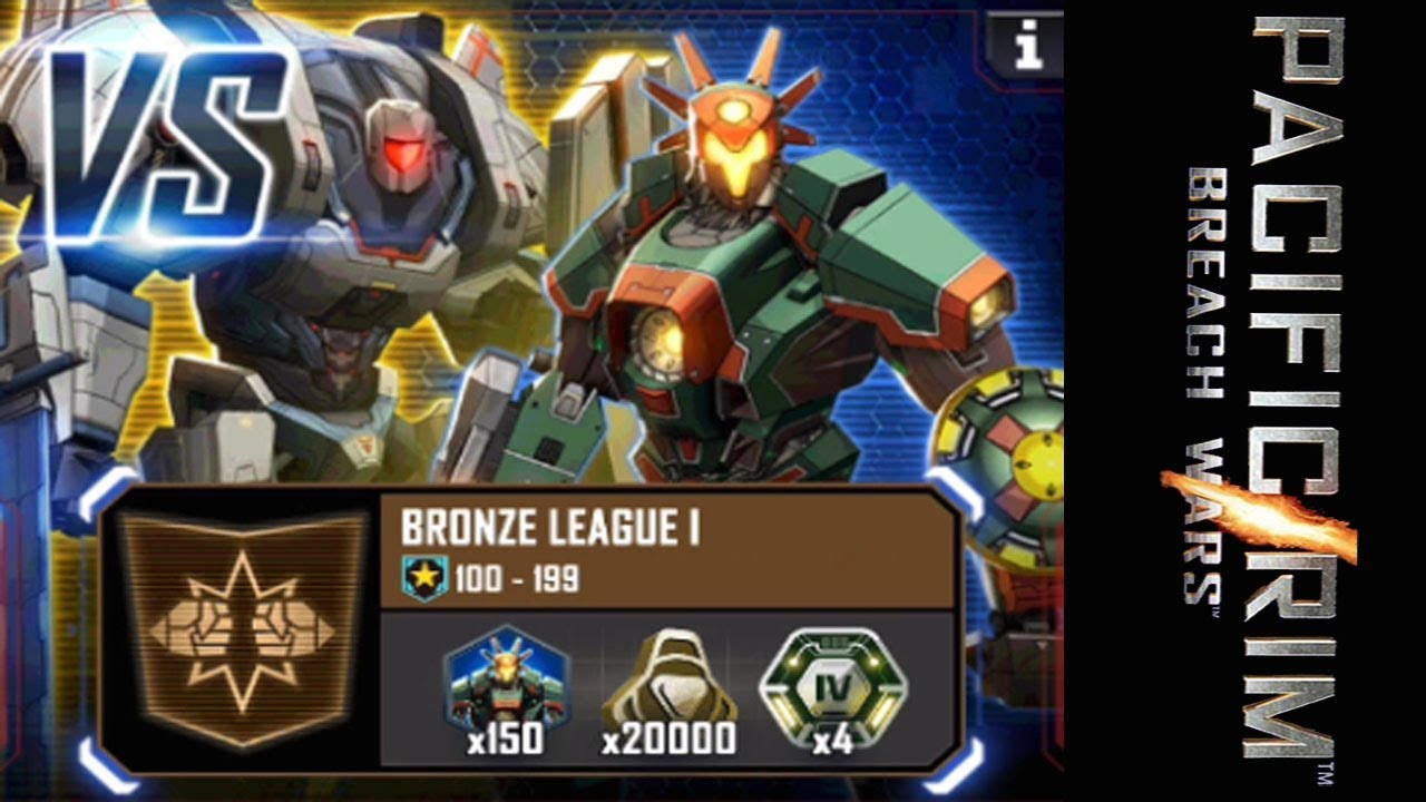 Pacific Rim: Breach Wars - Bronze League 1 Event iOS/Android Gameplay ...