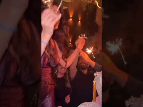 مرام علي تحتفل بعيد ميلادها بحضور عدد كبير من النجوم لبنان