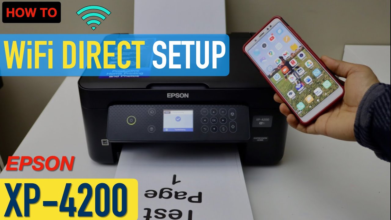 Epson Expression Home XP-4200 Bluetooth Printer Setup, by Bluetooth  Printer setup