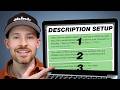 Use This YouTube Video Description Template For More Views Money 2026 