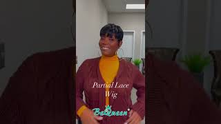 Actually IT’S A PARTIAL PIXIE WIG  #bequeen #wigs #pixiehaircut #hairstyle #pixiecurls #pixiewig