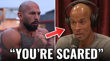 Andrew Tate SCARED Of Cold Water Then David Goggins Responds