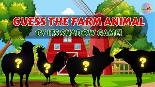 Guess the Farm Animals: Shadow Games for Kids #quiz #farmanimals #kidsvideo screenshot 5