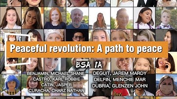Peaceful Revolution: A Path to Peace | Group 2 BSA 1A