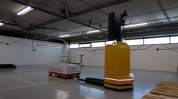 Pallet Tracker for mobile robots: A leap forward in automation.